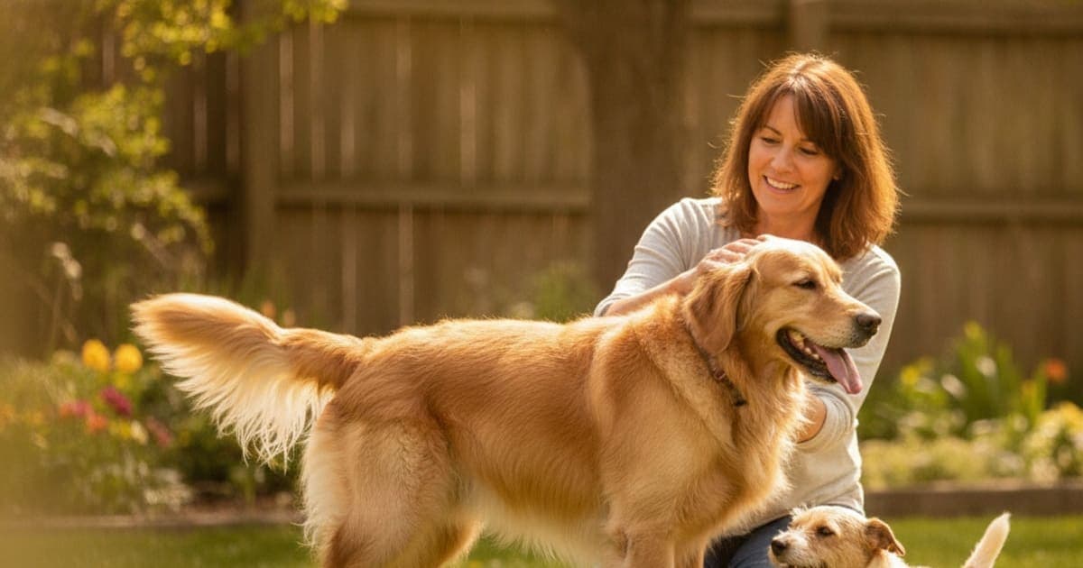 A dog being cared for at home, illustrating is k9-repair fda approved for dogs? (regulatory status)