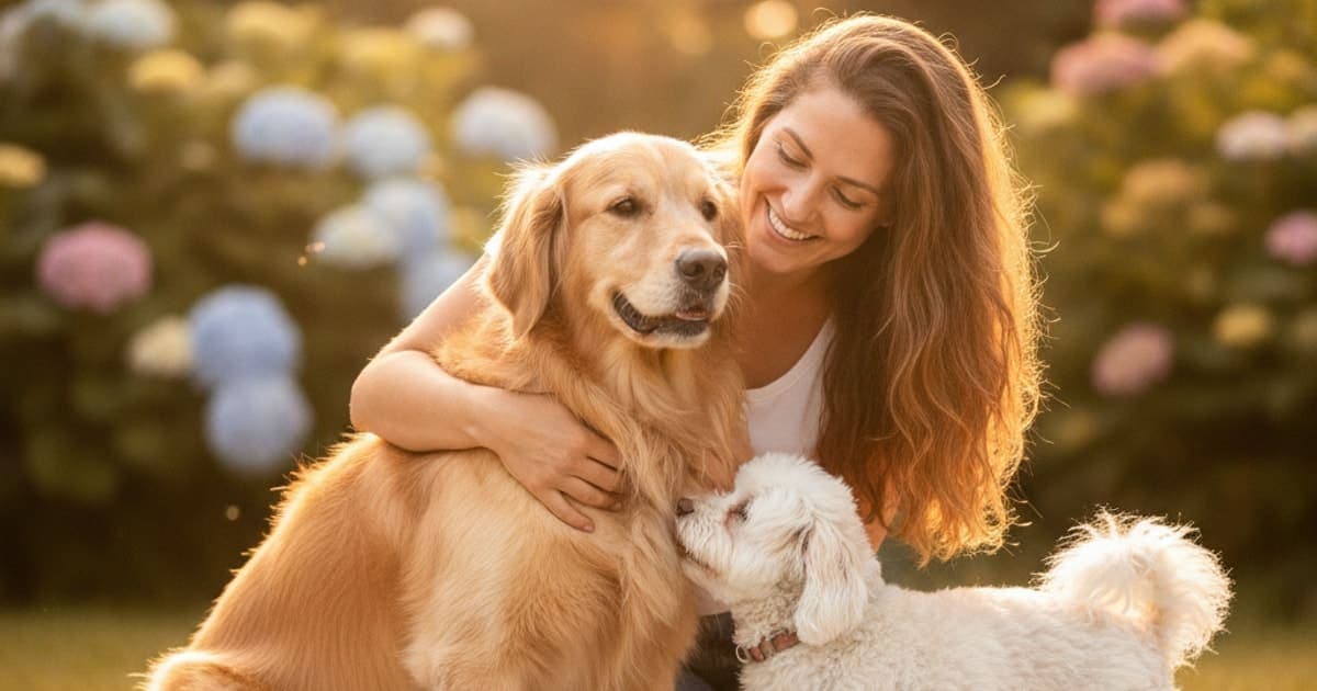 A dog being cared for at home, illustrating is panosteitis in dogs painful? (what owners should know)