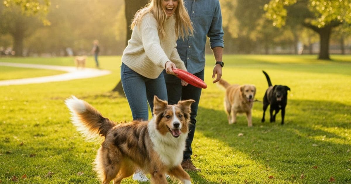 A dog being cared for at home, illustrating joint support for mixed breed dogs: what actually helps