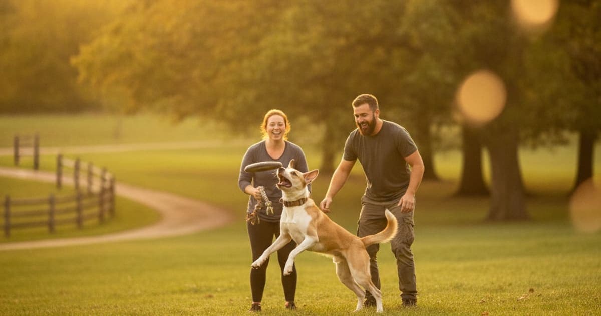 A dog being cared for at home, illustrating joint support for pitsky: what actually helps