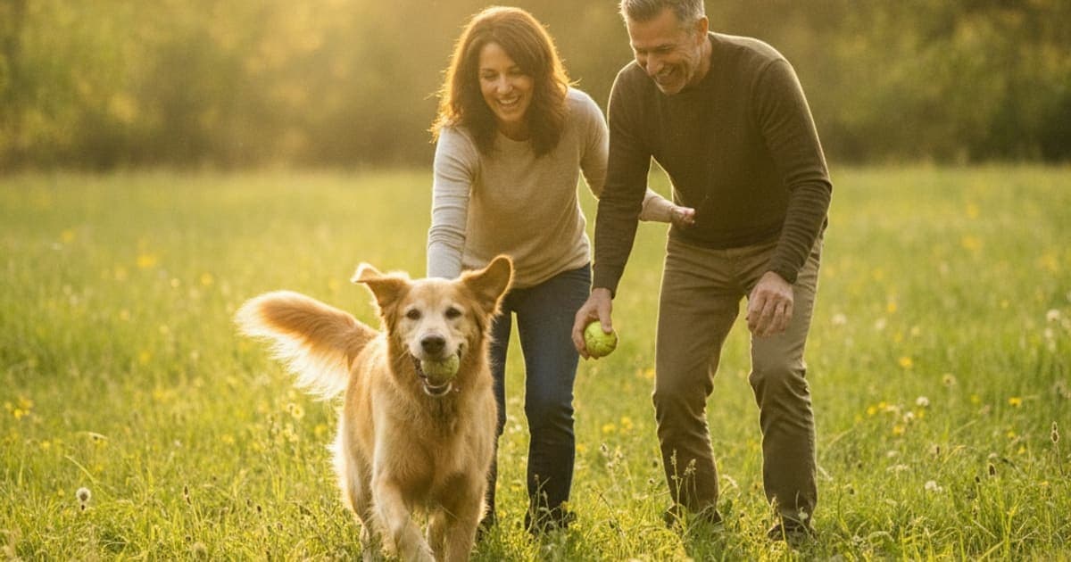 A dog being cared for at home, illustrating k9-repair for dogs over 7: what owners should know