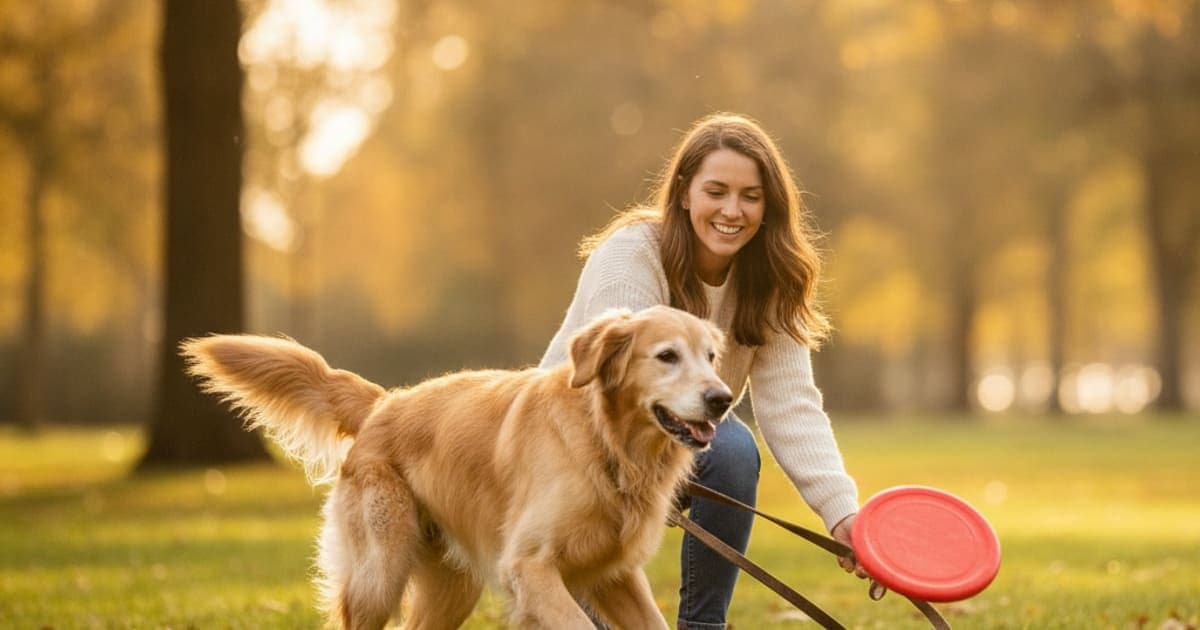 A dog being cared for at home, illustrating k9-repair for elbow arthritis in dogs: does it work