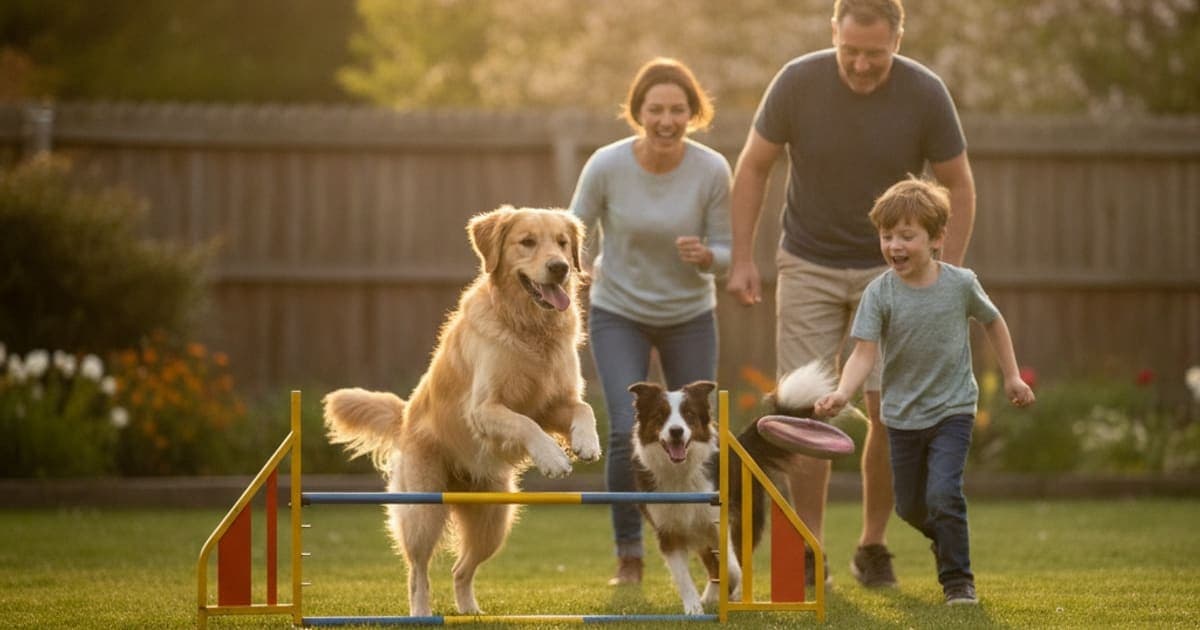 A dog being cared for at home, illustrating k9-repair for muscle atrophy in dogs: does it work
