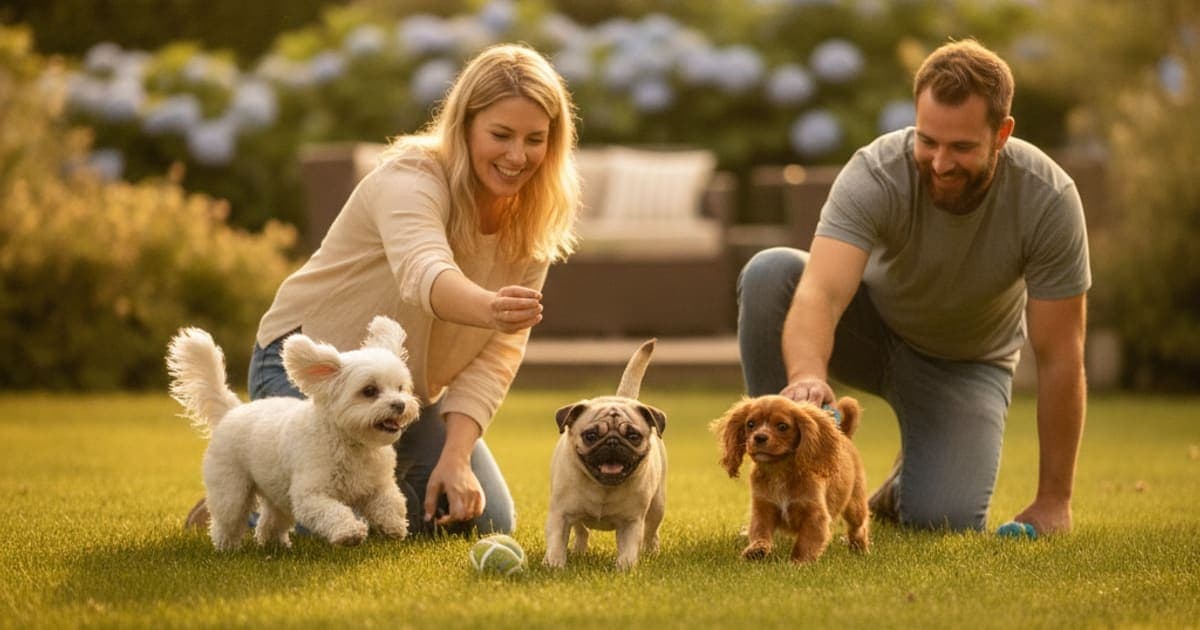 A dog being cared for at home, illustrating k9-repair for small breed dogs: what owners should know