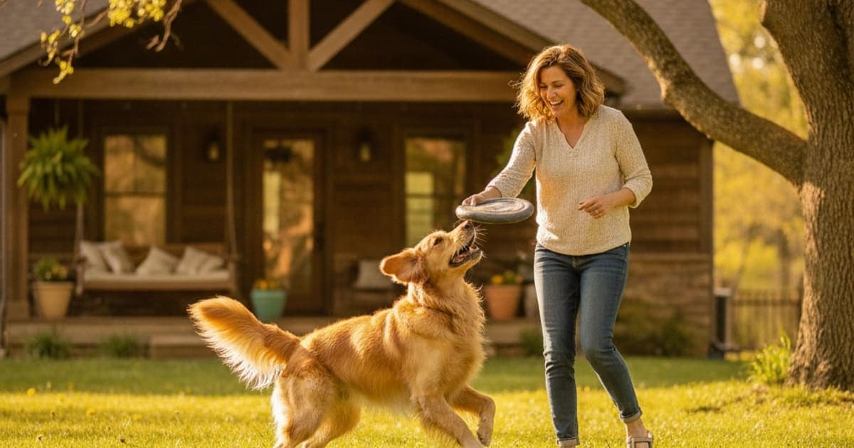 A dog being cared for at home, illustrating k9-repair for stomach ulcers in dogs: does it work