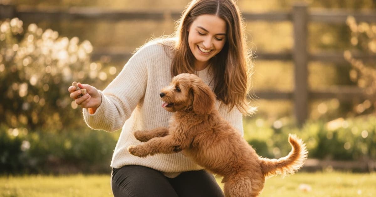A dog being cared for at home, illustrating k9-repair and puppies: what owners need to know