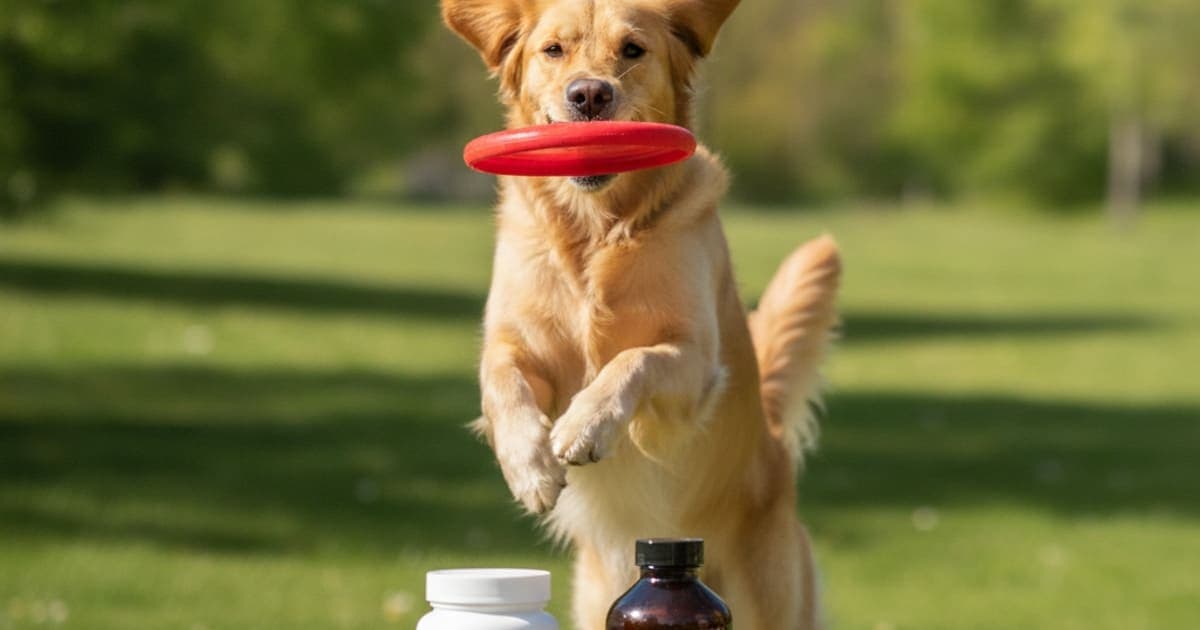A dog being cared for at home, illustrating k9-repair vs grizzly joint aid: which fits recovery