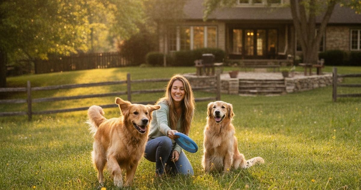 A dog being cared for at home, illustrating msm dosage for dogs by weight