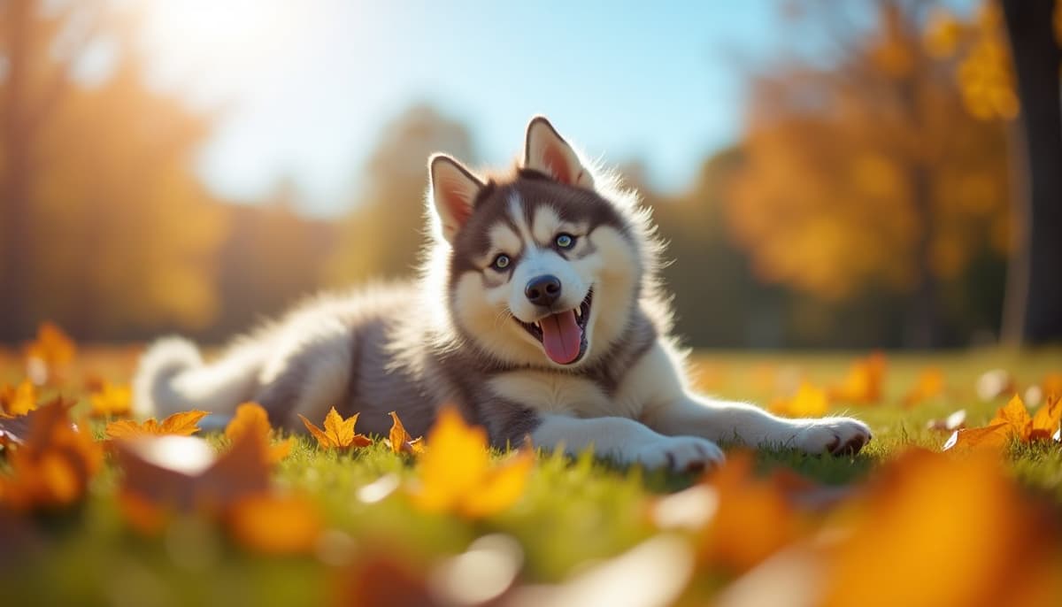 A dog being cared for at home, illustrating puppy joint supplements: what large-breed puppies need