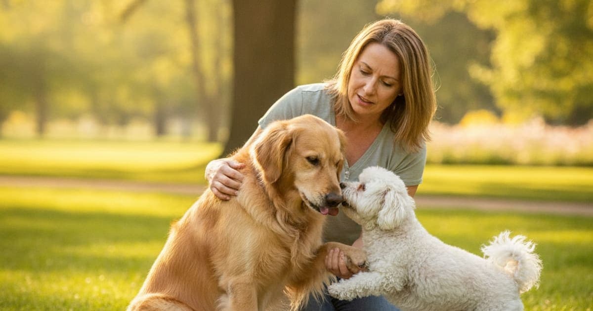 A dog being cared for at home, illustrating should i worry if my dog is limping after exercise