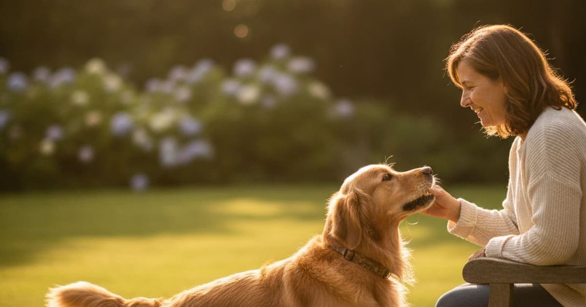 A dog being cared for at home, illustrating tb-500 and diabetic dogs: what owners need to know