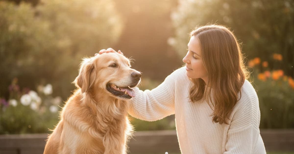 A dog being cared for at home, illustrating tb-500 dosage chart for dogs: what owners should know