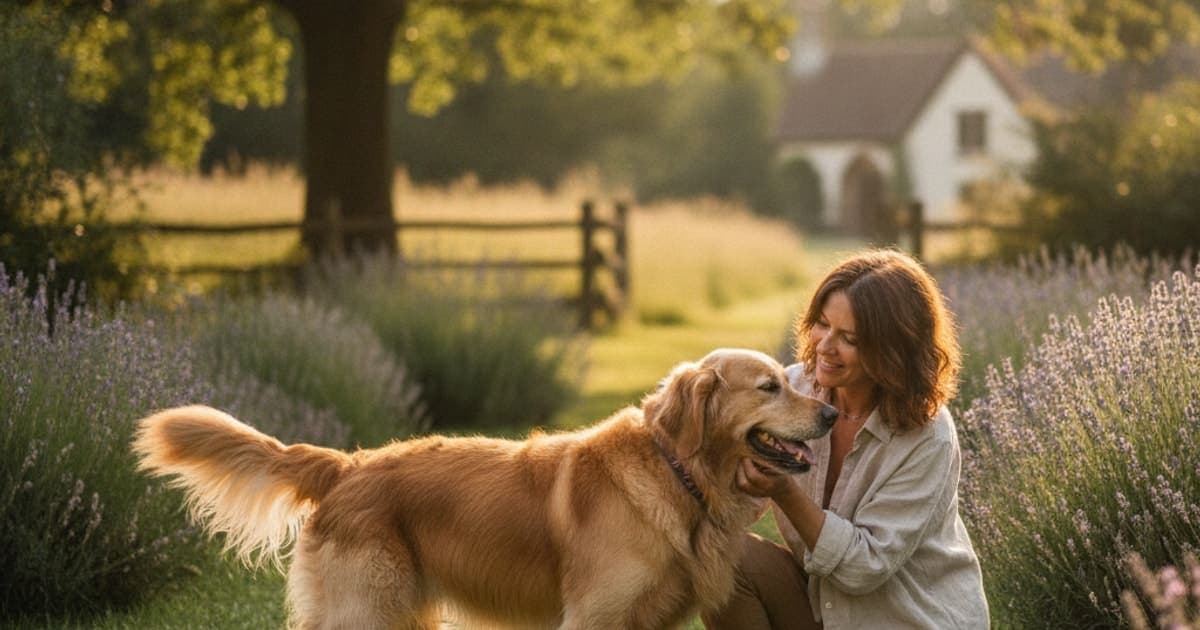 A dog being cared for at home, illustrating tb-500 for chronic diarrhea in dogs: does it work