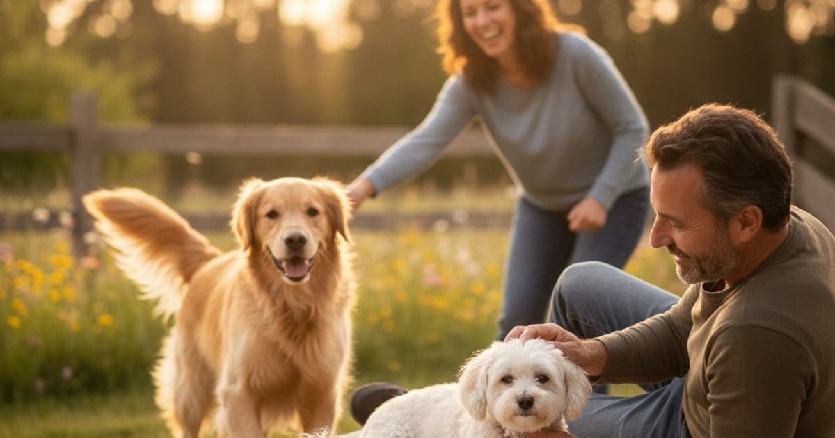 A dog being cared for at home, illustrating tb-500 for leaky gut in dogs: does it work