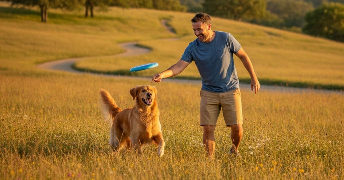 A dog being cared for at home, illustrating tb-500 for meniscus tear in dogs: does it work
