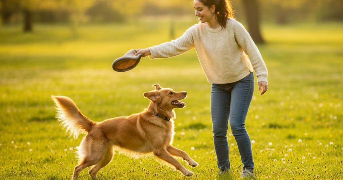 A dog being cared for at home, illustrating tb-500 for rescue dogs