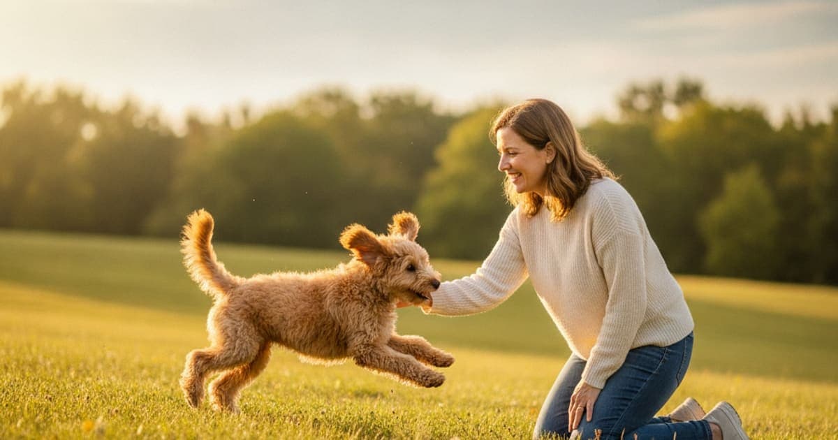 A dog being cared for at home, illustrating tb-500 for small breed dogs: what owners should know