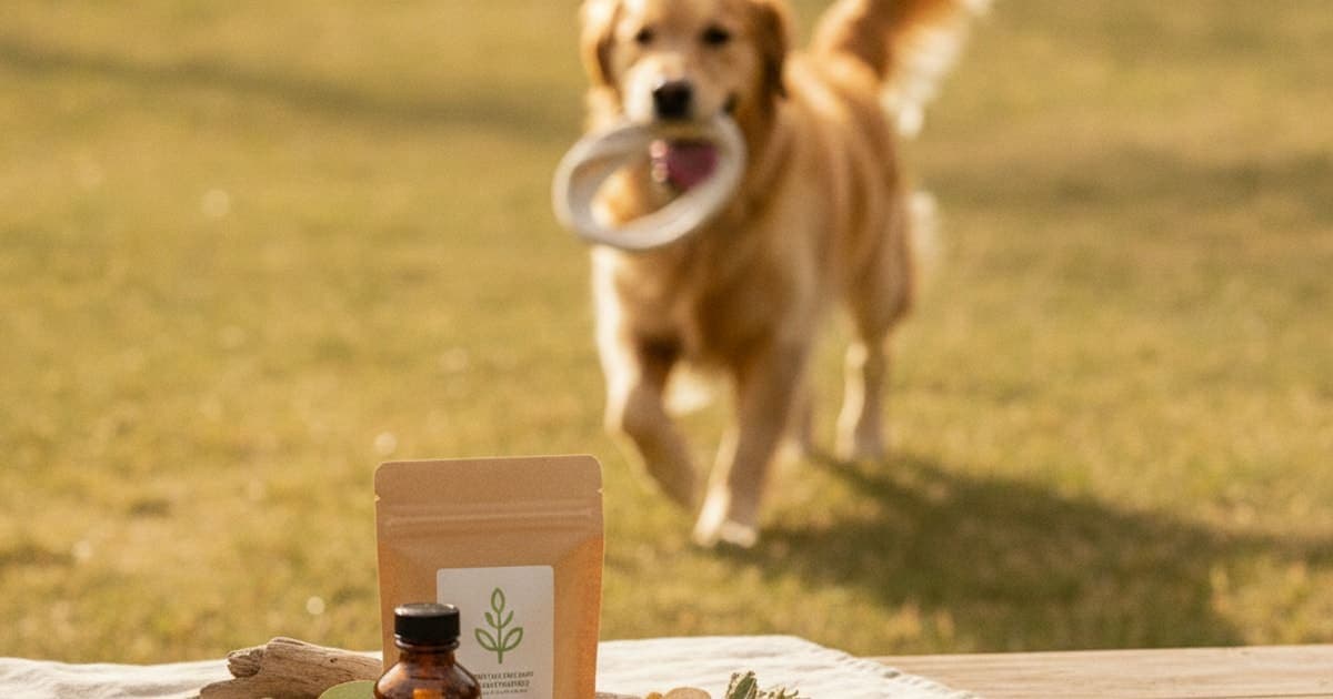 A dog being cared for at home, illustrating tb-500 for three-legged dogs: what owners should know