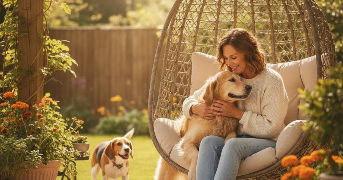 A dog being cared for at home, illustrating tb-500 for wobbler syndrome in dogs: does it work