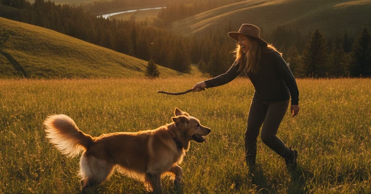 A dog being cared for at home, illustrating traveling with tb-500 for dogs