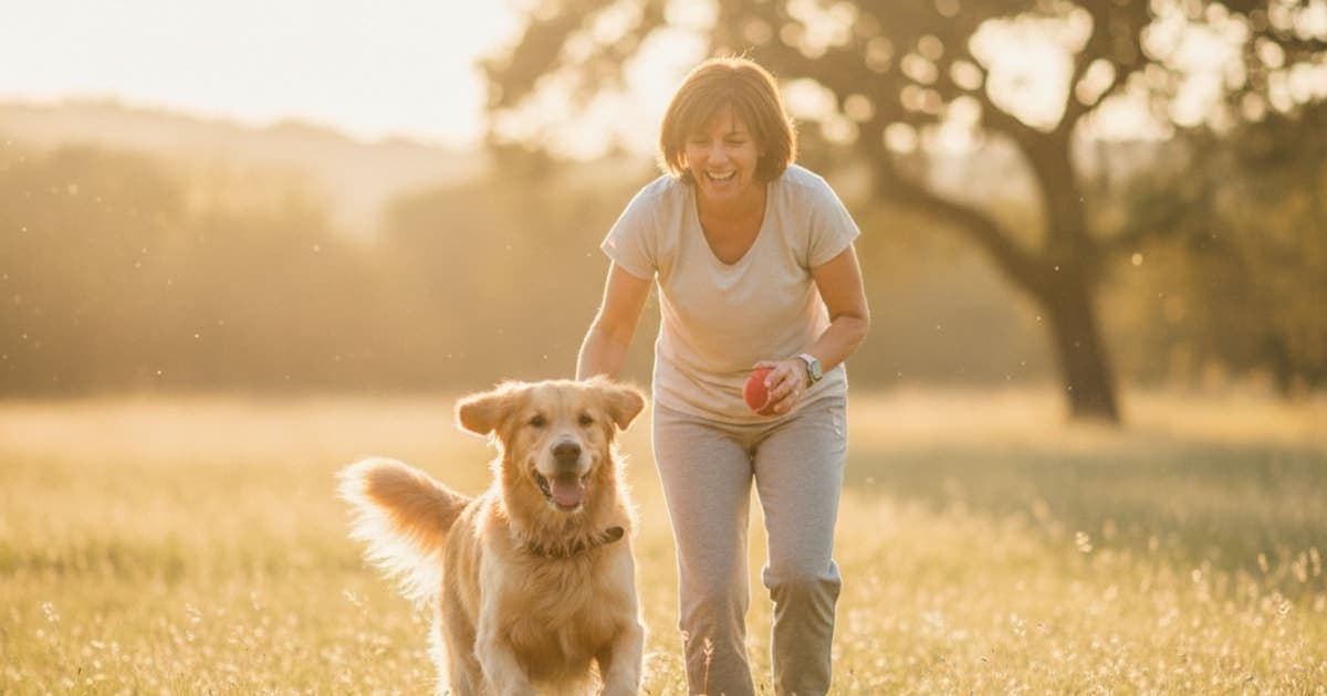 A dog being cared for at home, illustrating tb-500 vs deramaxx for dogs