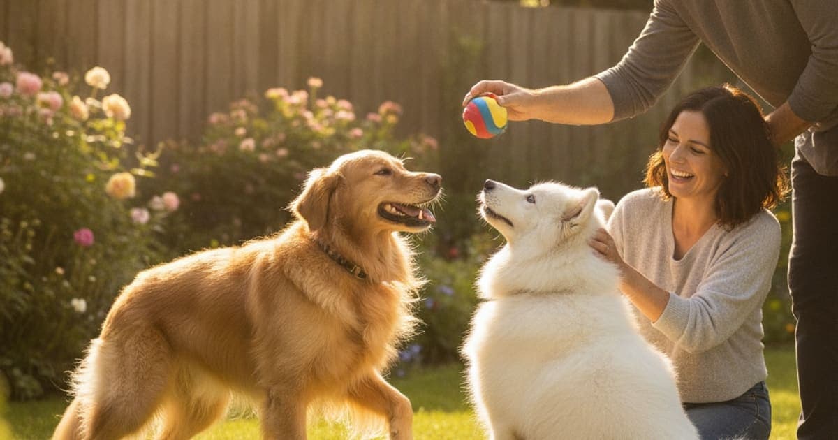 A dog being cared for at home, illustrating tb-500 vs fish oil for dogs