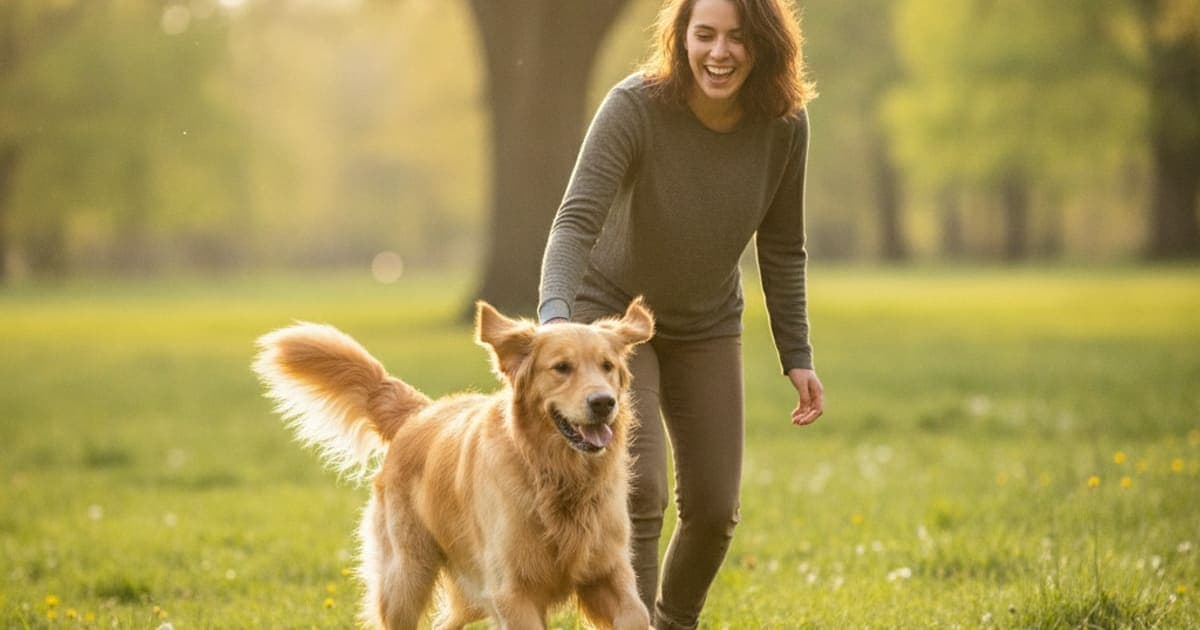 A dog being cared for at home, illustrating tb-500 vs prolotherapy for dogs: how they compare