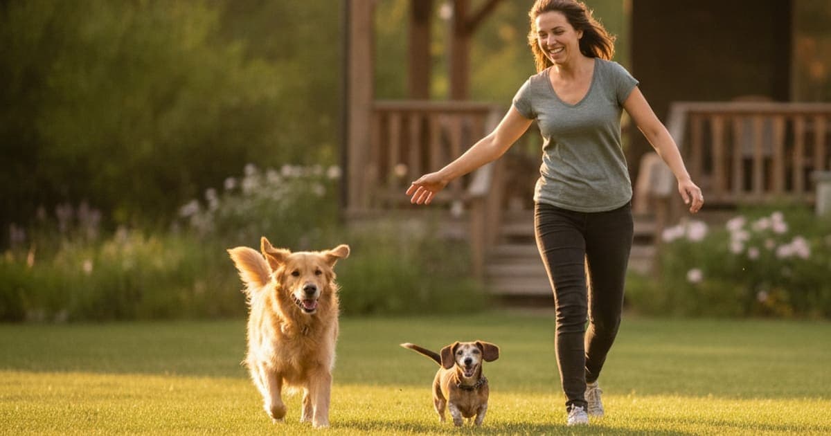 A dog being cared for at home, illustrating the wolverine stack for ivdd in dogs: does it work