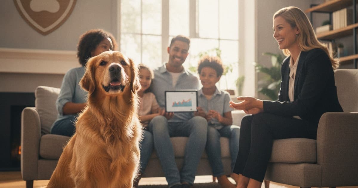 A dog being cared for at home, illustrating wolverine stack: is it covered by pet insurance in 2026