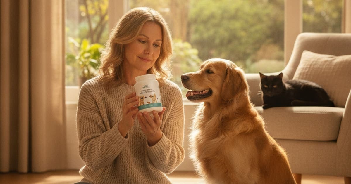 A dog being cared for at home, illustrating the wolverine stack: is it fda approved for dogs