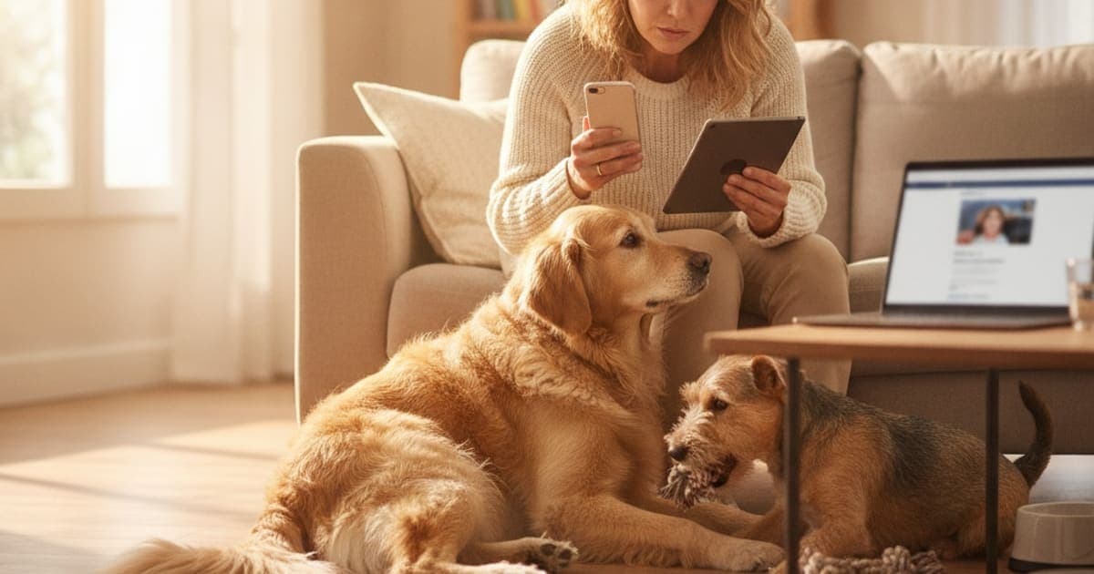 A dog being cared for at home, illustrating the wolverine stack: is it legal for dogs