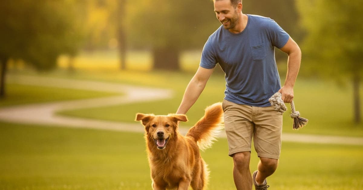 A dog being cared for at home, illustrating wolverine stack results timeline for dogs: week by week