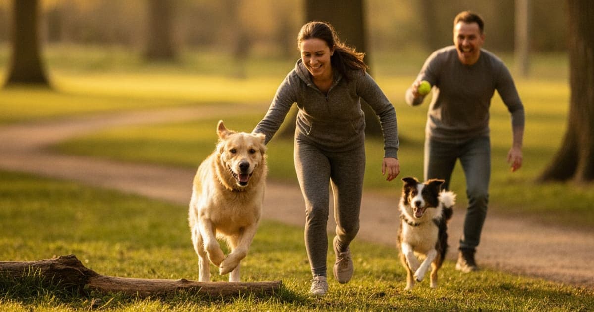 A dog being cared for at home, illustrating wolverine stack vs canine physical therapy for dogs