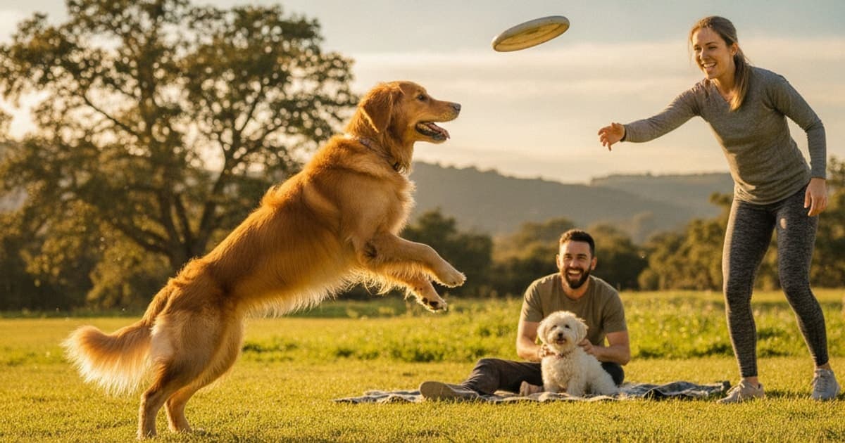 A dog being cared for at home, illustrating wolverine stack vs cetyl-m for dogs
