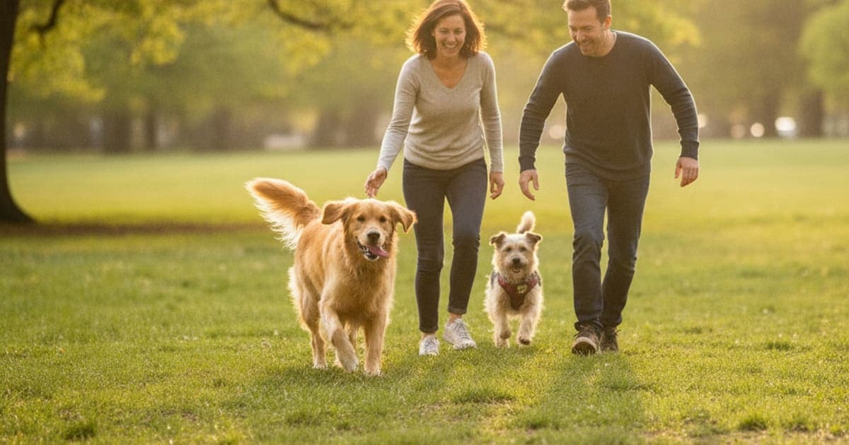 A dog being cared for at home, illustrating wolverine stack vs prp therapy for dogs: compared
