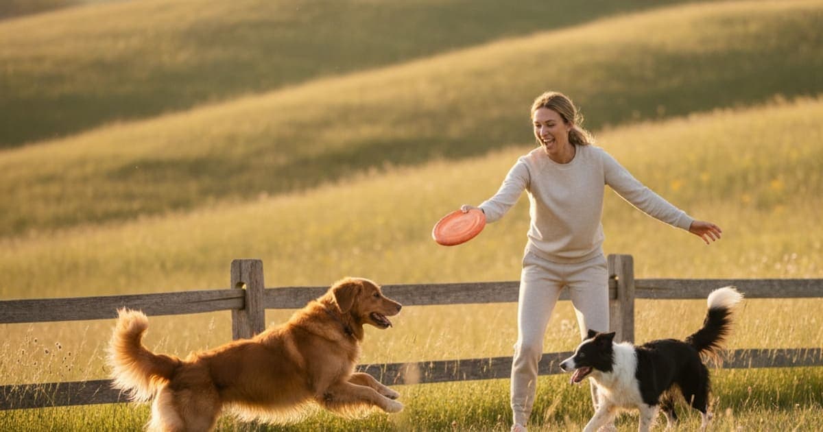 A dog being cared for at home, illustrating total hip replacement alternatives for dogs: 2026 options