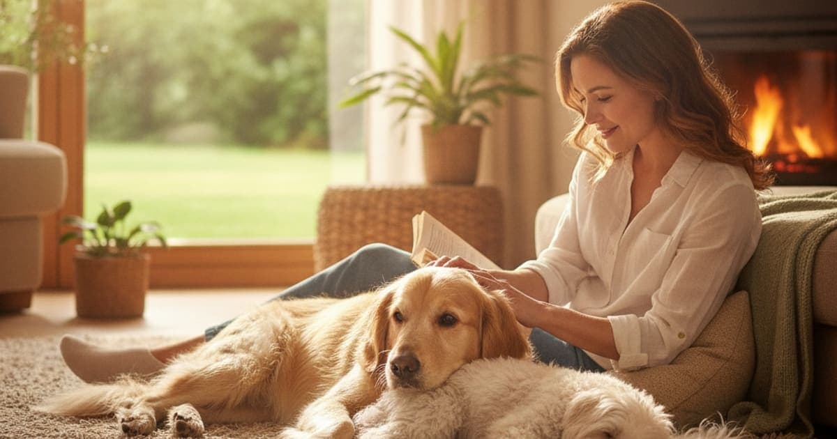 A dog being cared for at home, illustrating tramadol alternatives for dogs: 2026 options compared