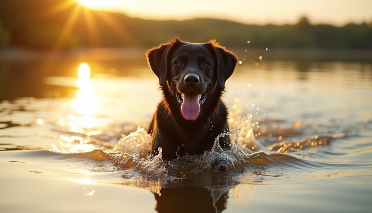 A dog being cared for at home, illustrating dog joint pain weight management