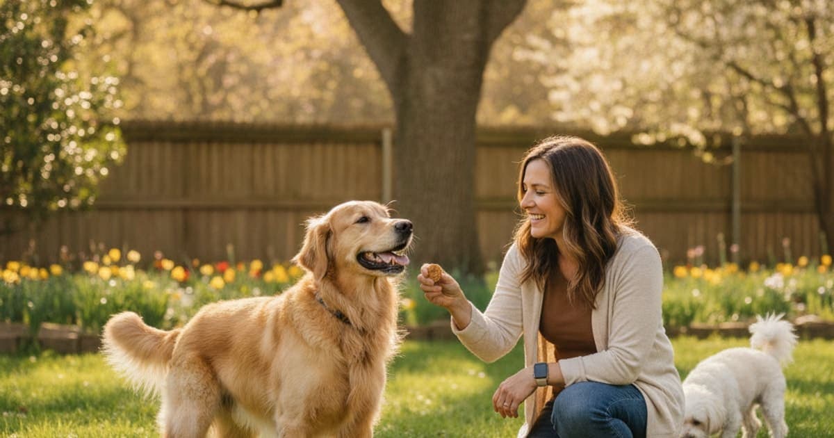 A dog being cared for at home, illustrating what can i give a dog with an uneven gait? (what helps)