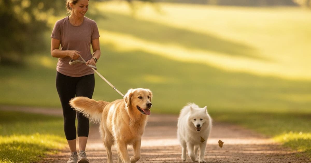 A dog being cared for at home, illustrating what helps a dog with obesity joint strain? (load explained)