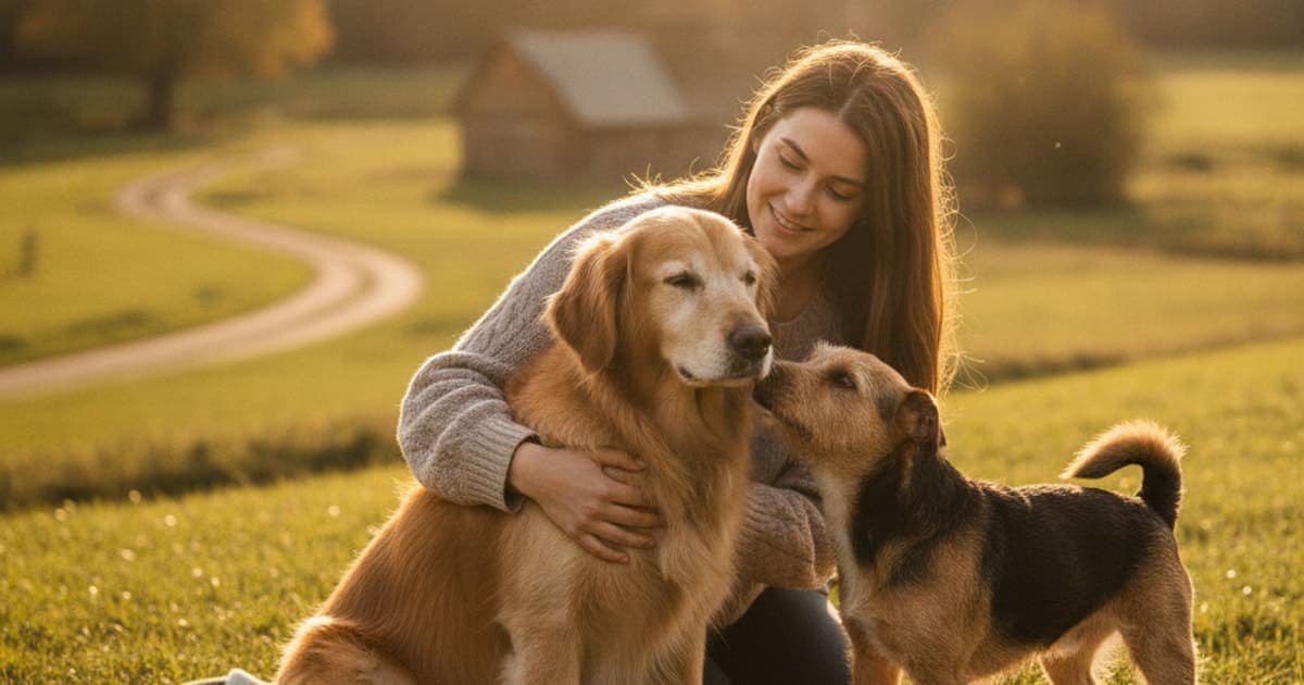 A dog being cared for at home, illustrating why can't my dog walk as far? (causes explained)