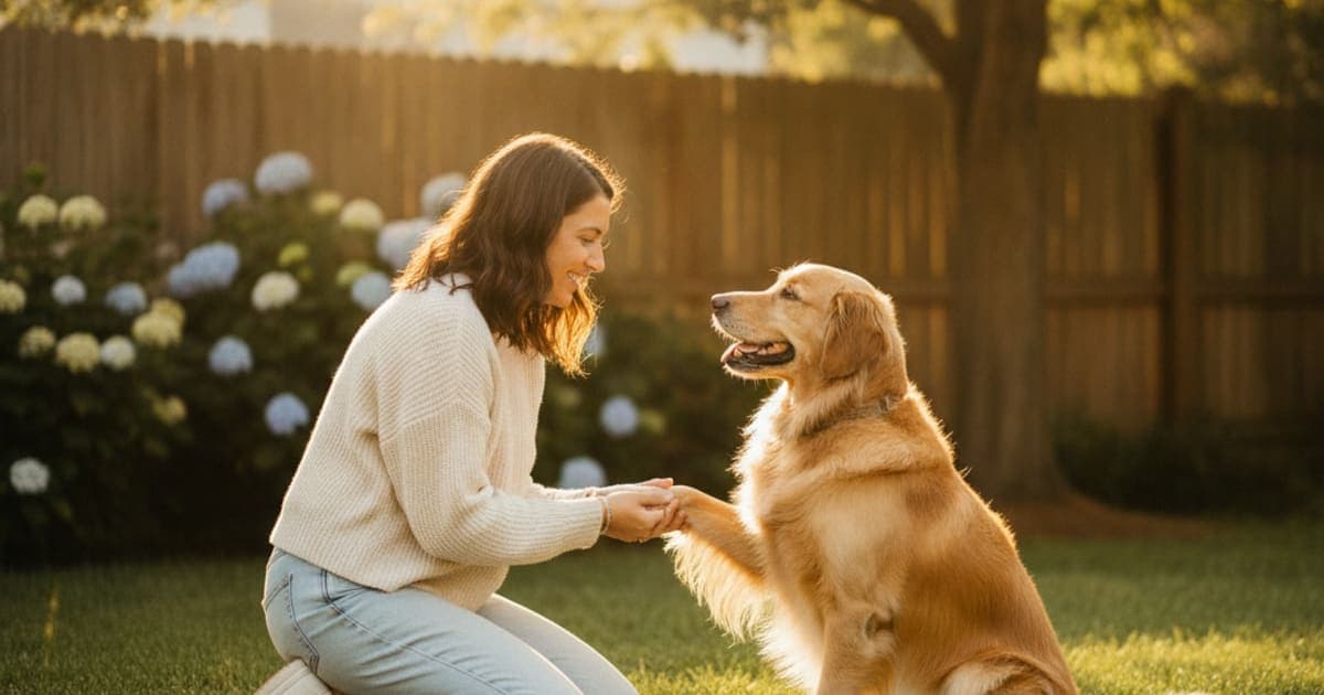 A dog being cared for at home, illustrating why is my dog intermittent limping? (causes explained)