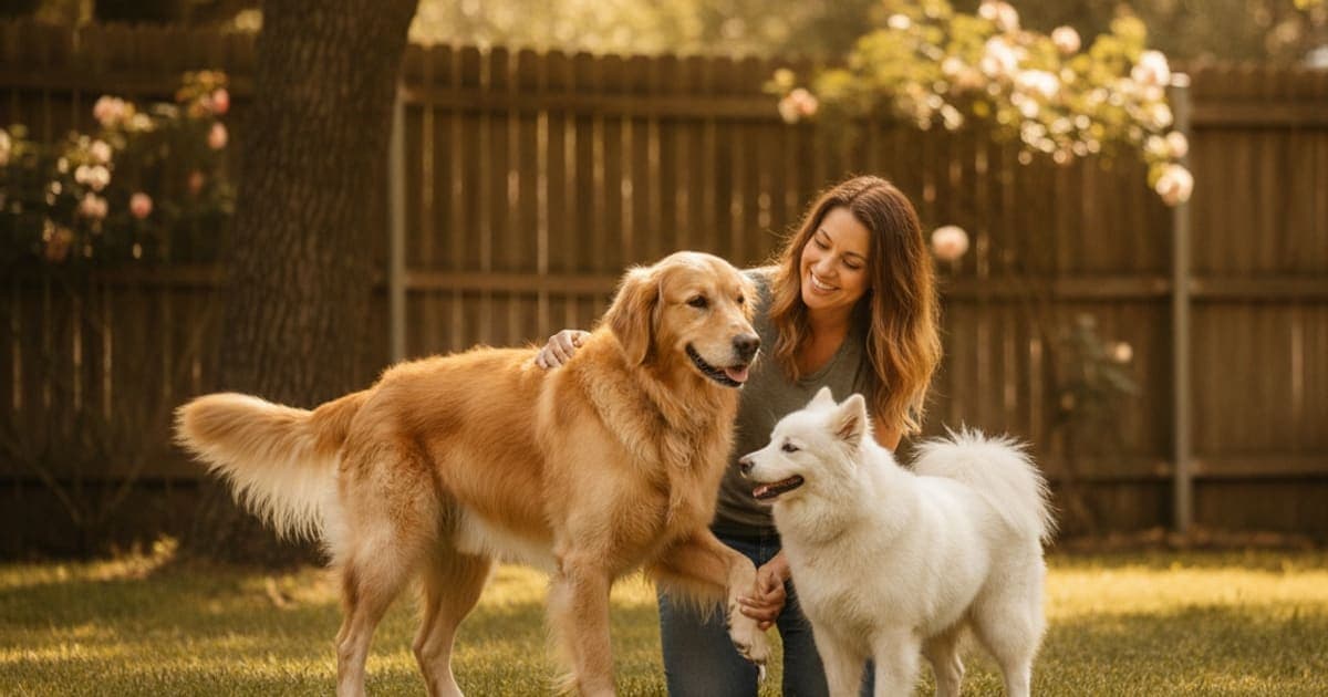 A dog being cared for at home, illustrating why is my dog limping but not in pain? (what it means)