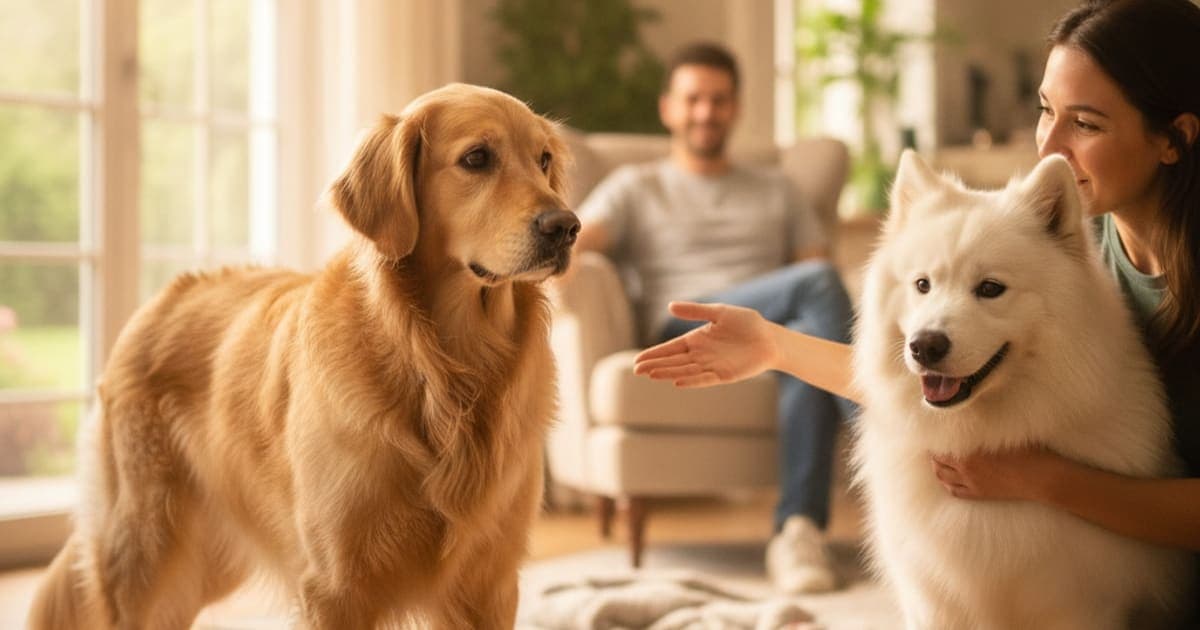 A dog being cared for at home, illustrating why is my dog reluctant to be touched? (pain signals)