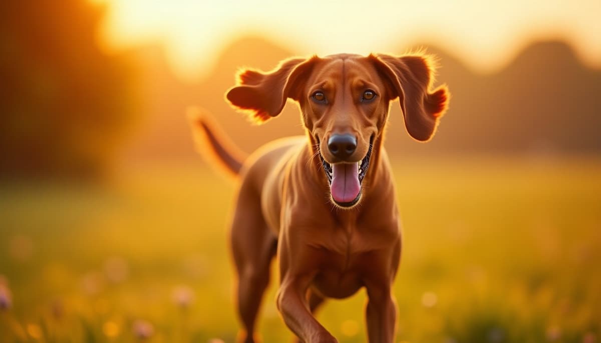 A dog being cared for at home, illustrating what joint problems affect bloodhounds? (breed risks)
