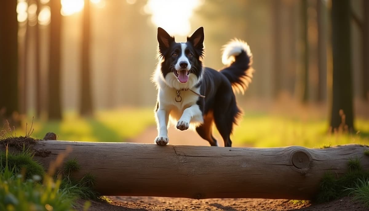 A dog being cared for at home, illustrating border collies joint health guide