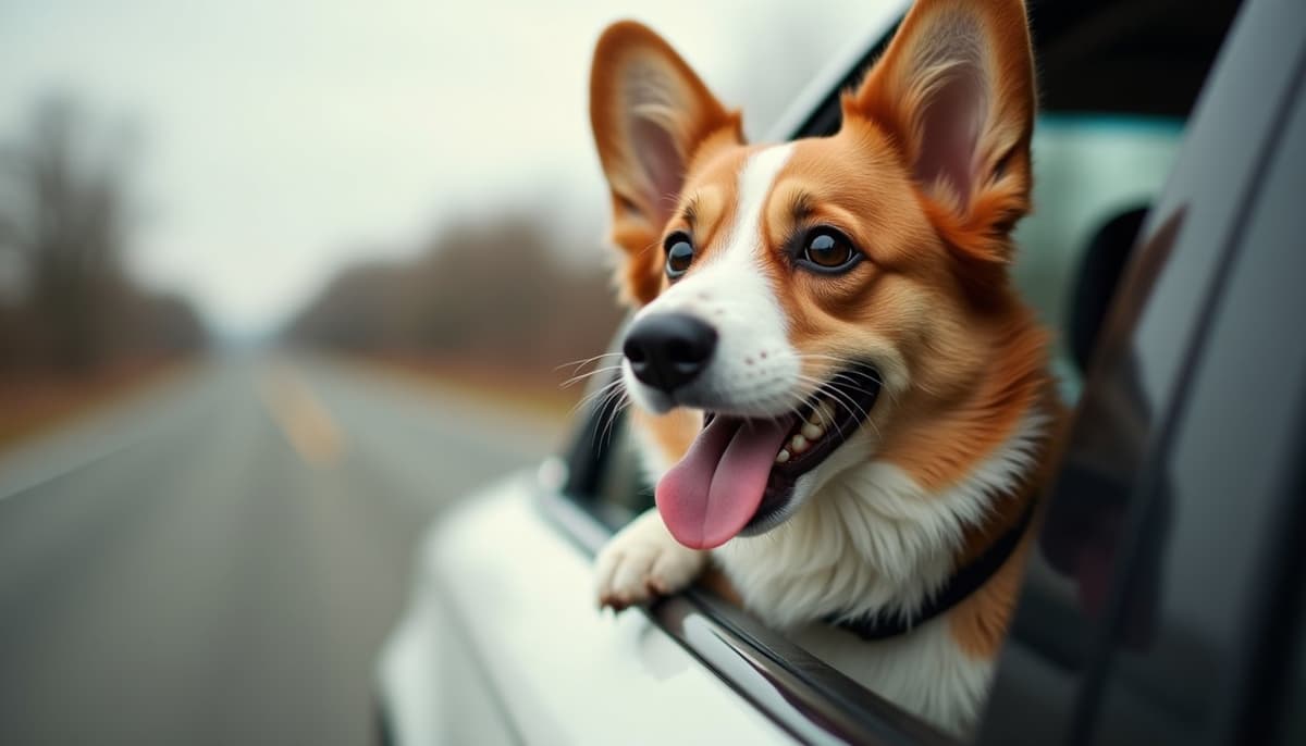 A dog being cared for at home, illustrating corgis joint health guide