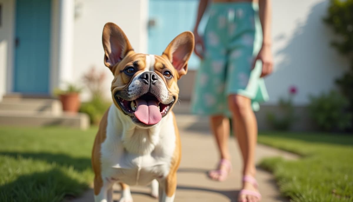 A dog being cared for at home, illustrating what joint problems affect french bulldogs? (breed guide)