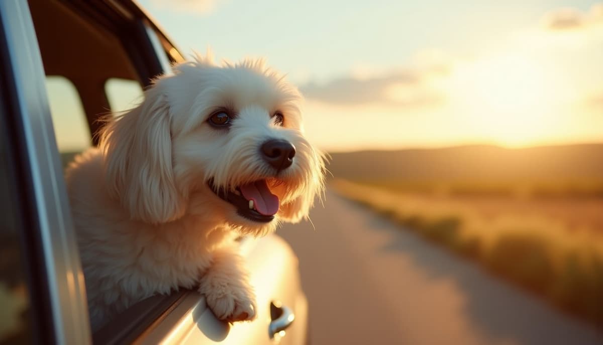 A dog being cared for at home, illustrating maltese joint health guide