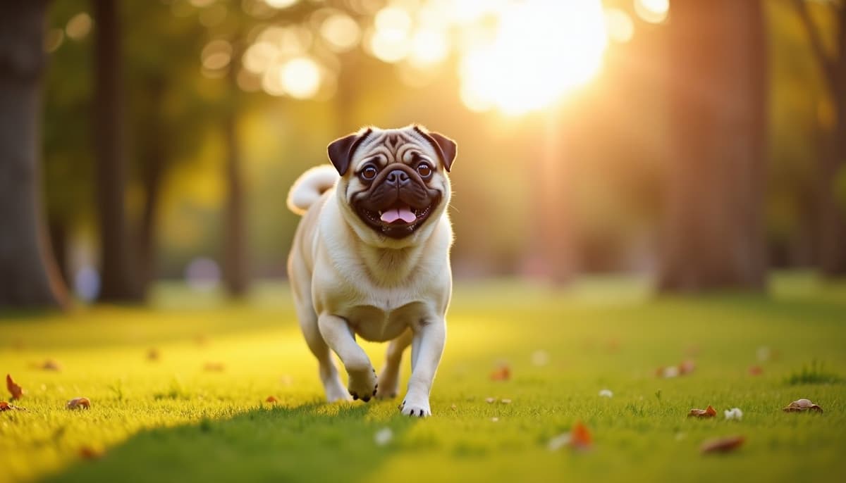 A dog being cared for at home, illustrating pugs joint health guide